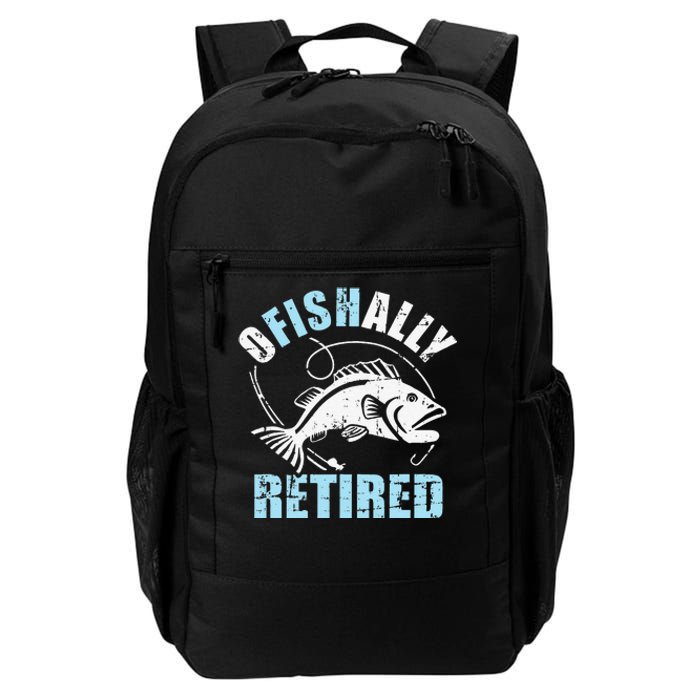 Fishing Ofishally Retired Daily Commute Backpack