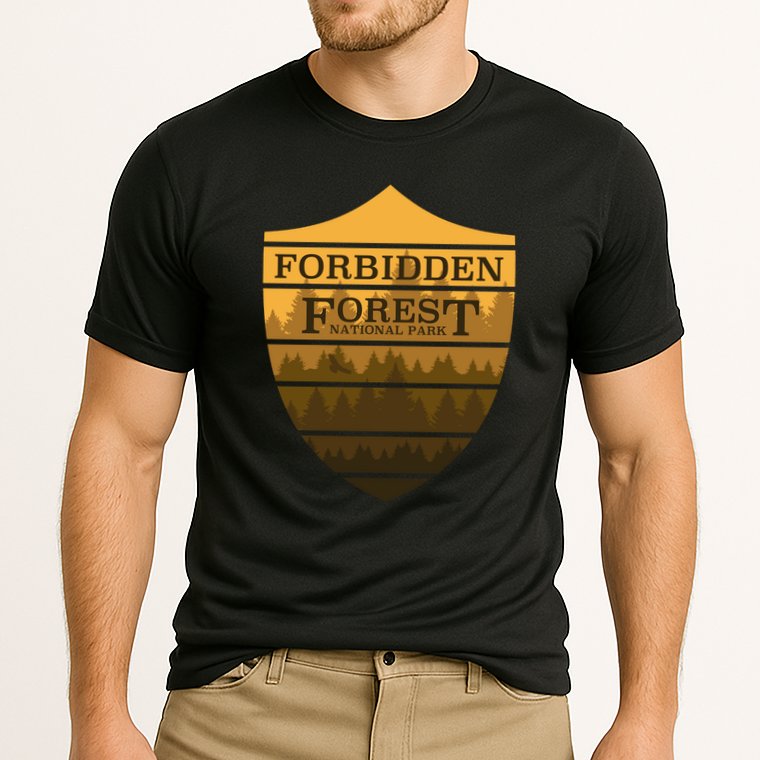 Forbidden Forrest National Park Cool Cooling Performance Crew T-Shirt