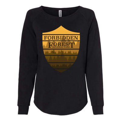 Forbidden Forrest National Park Cool Womens California Wash Sweatshirt