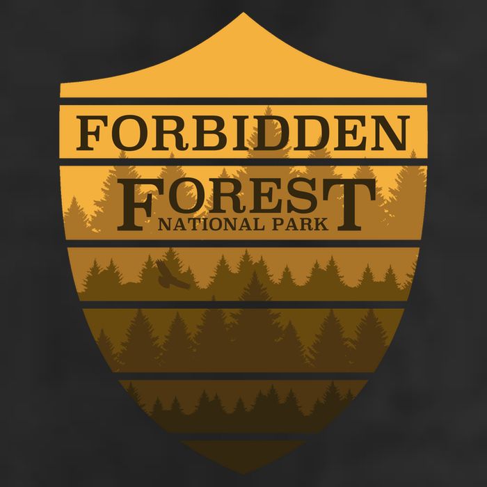 Forbidden Forrest National Park Cool Golf Towel