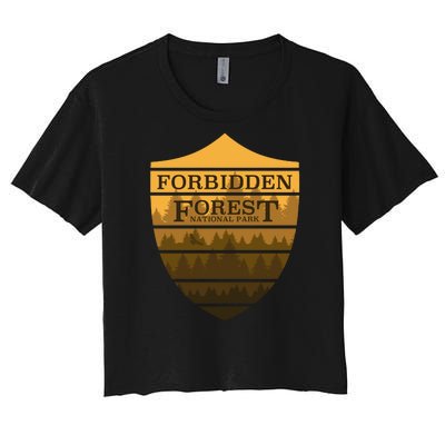 Forbidden Forrest National Park Cool Women's Crop Top Tee