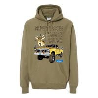 Ford Drivin Trucks & Taggin Bucks Premium Hoodie