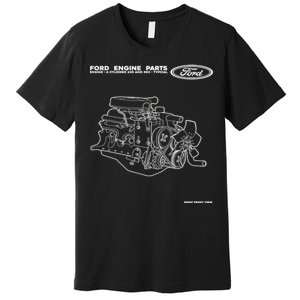 Ford Engine Parts Premium T-Shirt