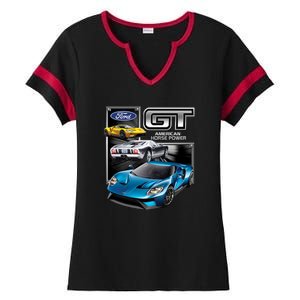 Ford GT Ladies Halftime Notch Neck Tee