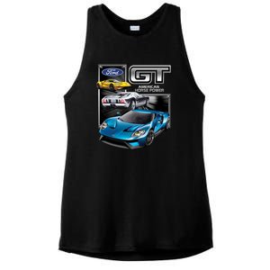 Ford GT Ladies PosiCharge Tri-Blend Wicking Tank