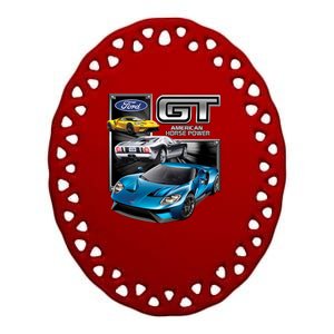 Ford GT Ceramic Oval Ornament