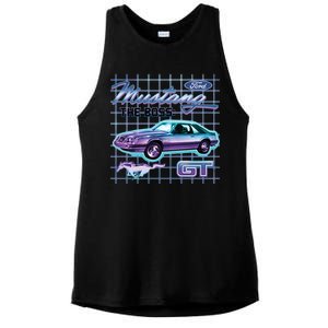 Ford Mustang GT The Boss Ladies PosiCharge Tri-Blend Wicking Tank