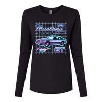 Ford Mustang GT The Boss Womens Cotton Relaxed Long Sleeve T-Shirt