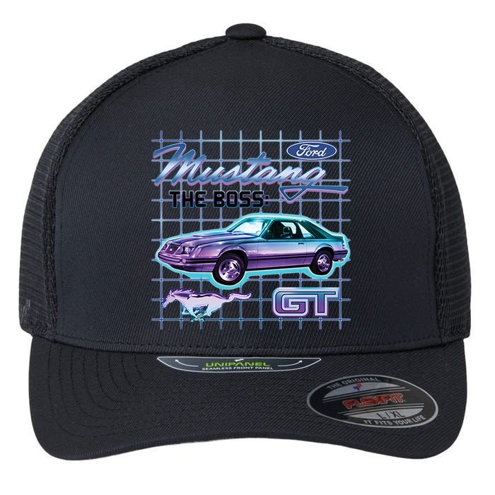 Ford Mustang GT The Boss Flexfit Unipanel Trucker Cap