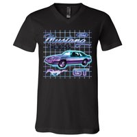 Ford Mustang GT The Boss V-Neck T-Shirt