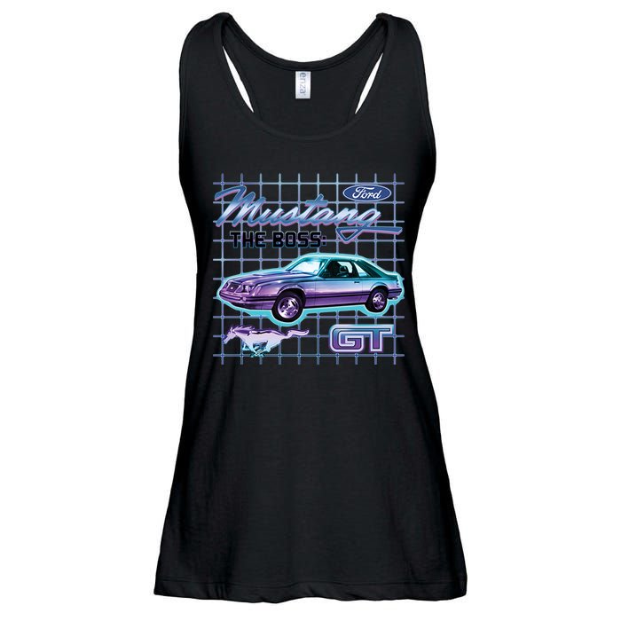 Ford Mustang GT The Boss Ladies Essential Flowy Tank