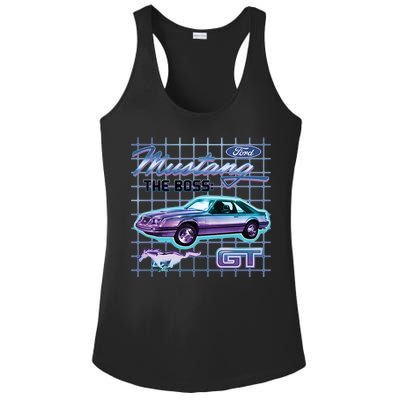 Ford Mustang GT The Boss Ladies PosiCharge Competitor Racerback Tank