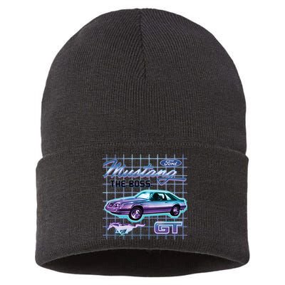 Ford Mustang GT The Boss Sustainable Knit Beanie