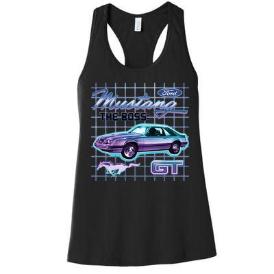 Ford Mustang GT The Boss Women's Racerback Tank