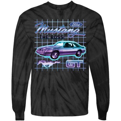 Ford Mustang GT The Boss Tie-Dye Long Sleeve Shirt