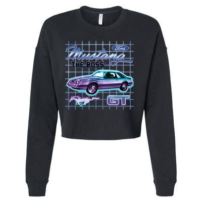 Ford Mustang GT The Boss Cropped Pullover Crew