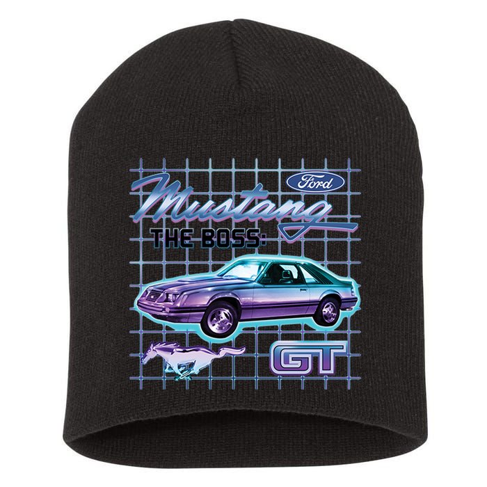 Ford Mustang GT The Boss Short Acrylic Beanie