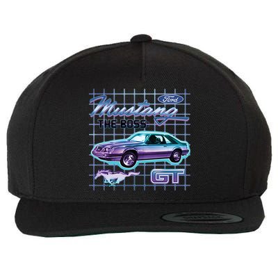 Ford Mustang GT The Boss Wool Snapback Cap