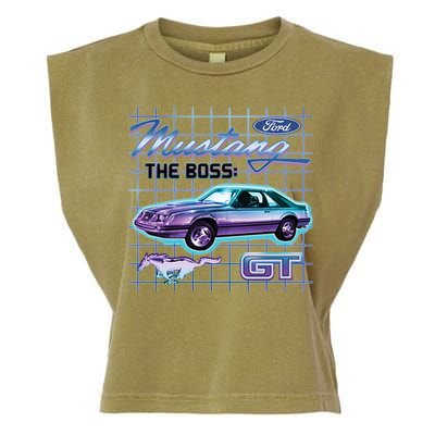 Ford Mustang GT The Boss Garment-Dyed Women's Muscle Tee