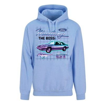 Ford Mustang GT The Boss Unisex Surf Hoodie