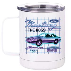 Ford Mustang GT The Boss 12 oz Stainless Steel Tumbler Cup