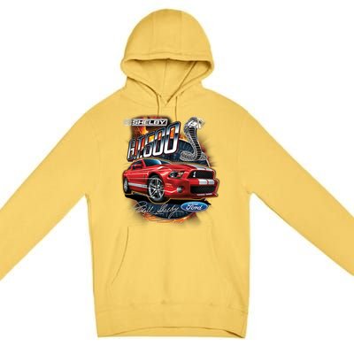 Ford Mustang Shelby Cobra GT500 Premium Pullover Hoodie