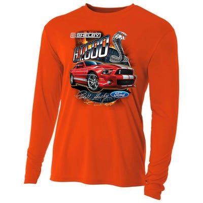 Ford Mustang Shelby Cobra GT500 Cooling Performance Long Sleeve Crew