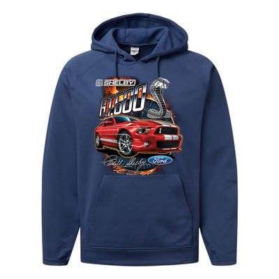 Ford Mustang Shelby Cobra GT500 Performance Fleece Hoodie