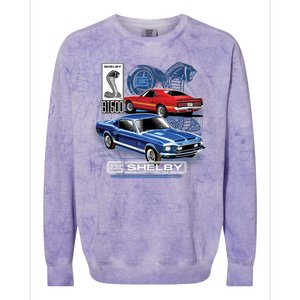 Ford Mustang Shirt Shelby GT500 Colorblast Crewneck Sweatshirt