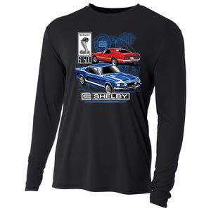 Ford Mustang Shirt Shelby GT500 Cooling Performance Long Sleeve Crew