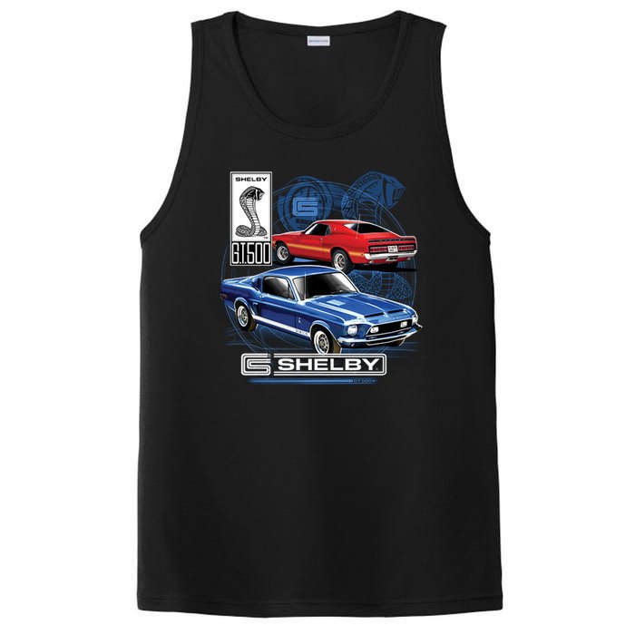 Ford Mustang Shirt Shelby GT500 PosiCharge Competitor Tank