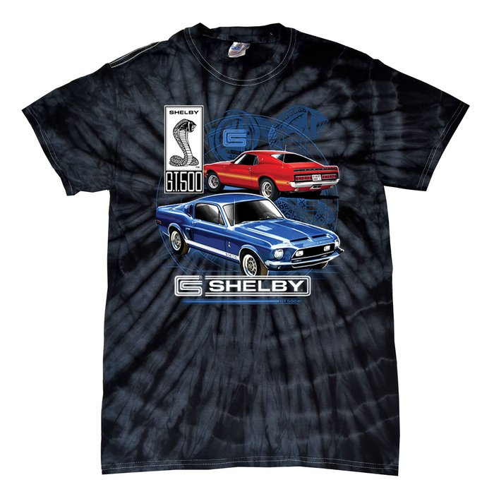 Ford Mustang Shirt Shelby GT500 Tie-Dye T-Shirt