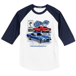 Ford Mustang Shirt Shelby GT500 Baseball Sleeve Shirt