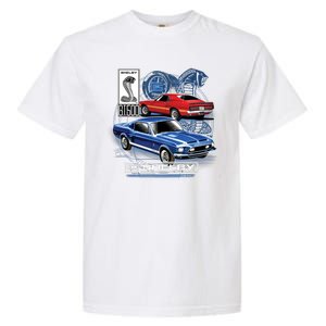 Ford Mustang Shirt Shelby GT500 Garment-Dyed Heavyweight T-Shirt