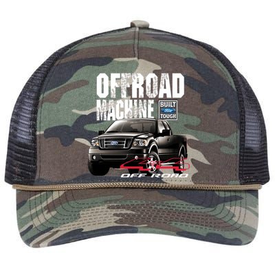 Ford Offroad F-150 Retro Rope Trucker Hat Cap