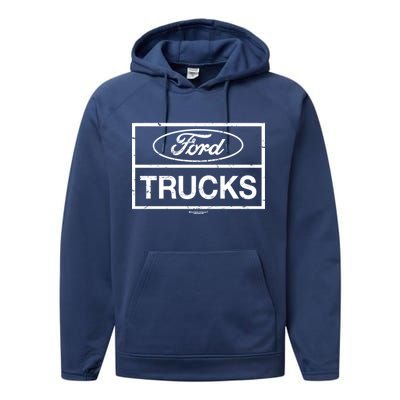 Ford Trucks Distressed Performance Fleece Hoodie