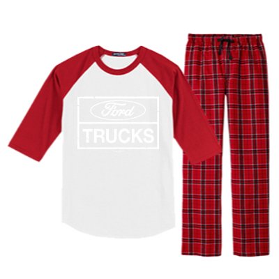 Ford Trucks Distressed Raglan Sleeve Pajama Set