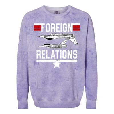 Foreign Relations Colorblast Crewneck Sweatshirt