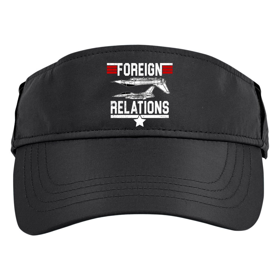 Foreign Relations Adult Drive Performance Visor
