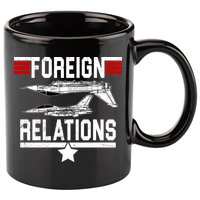 Foreign Relations 11oz C Handle Ceramic Mug