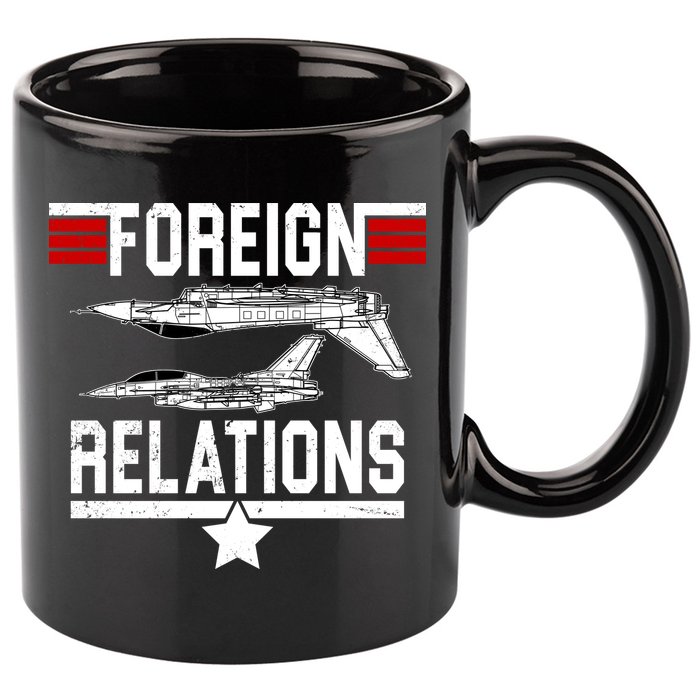 Foreign Relations 11oz C Handle Ceramic Mug