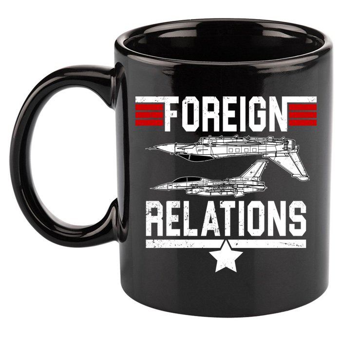 Foreign Relations 11oz C Handle Ceramic Mug