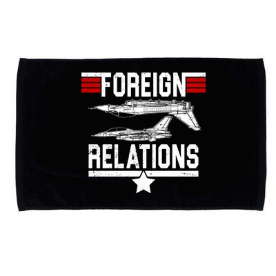 Foreign Relations Microfiber Hand Towel