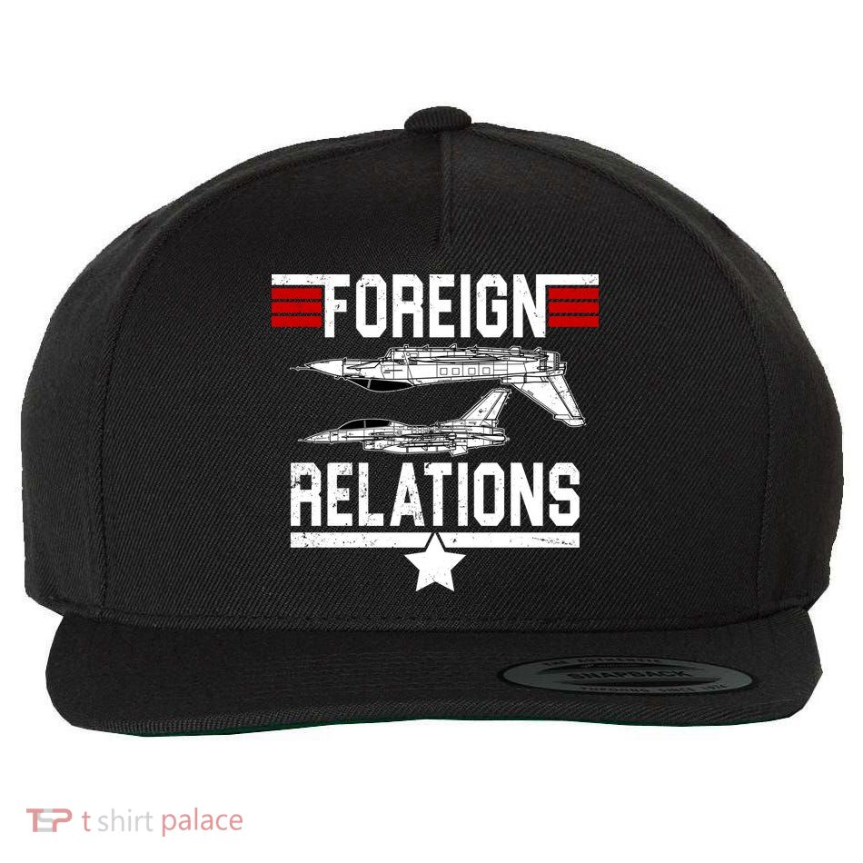Foreign Relations Wool Snapback Cap