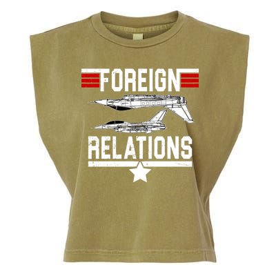 Foreign Relations Garment-Dyed Women's Muscle Tee