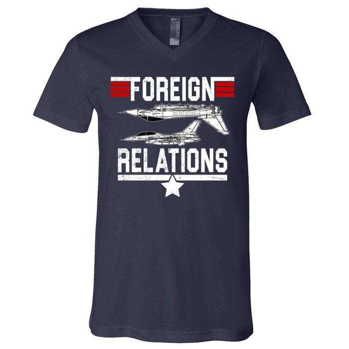 Foreign Relations V-Neck T-Shirt