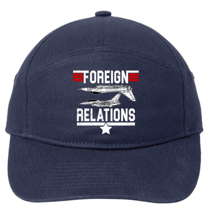 Foreign Relations 7-Panel Snapback Hat