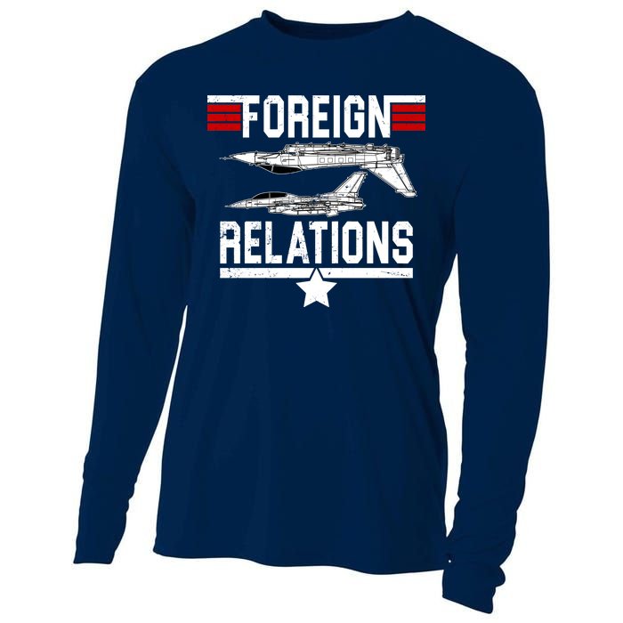 Foreign Relations Cooling Performance Long Sleeve Crew