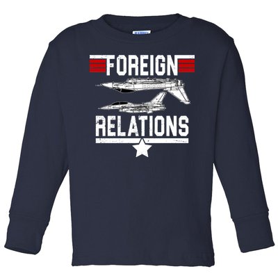 Foreign Relations Toddler Long Sleeve Shirt