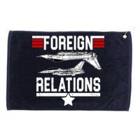 Foreign Relations Grommeted Golf Towel